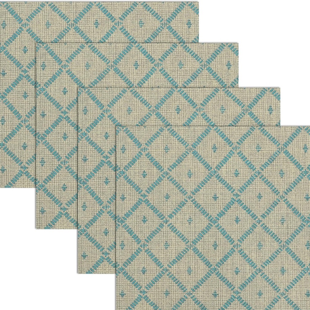 Geometric Patterned Tablecloth - Picture 5 of 8